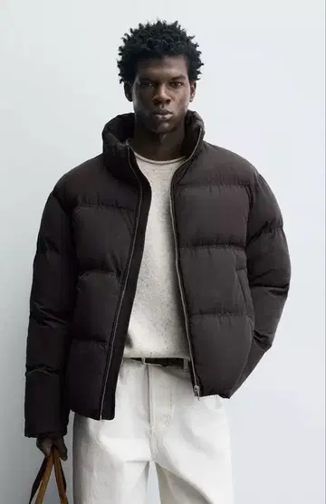 zara 다운 자켓