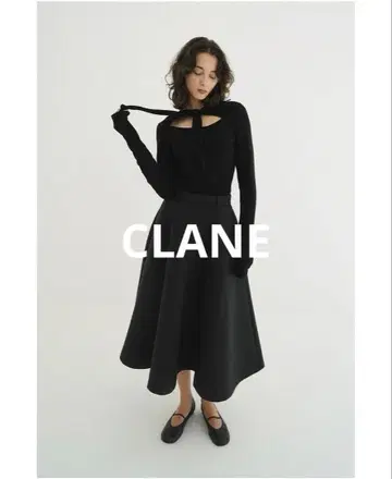 CLANE 클라네 BONDING VOLUME SKIRT