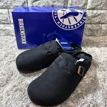 새상품 BIRKENSTOCK 버켄스탁 보스턴 내 보아 블랙 상자 택 포함