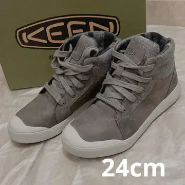 24cm KEEN ELENA MID 숏부츠 방한 방수