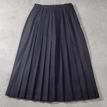 NEWYORKER 다크 네이비 플리츠 스커트 13호 L 사이즈 상당