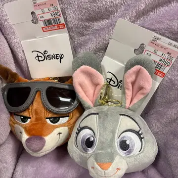 [ 시마무라 ] 주토피아 봉제 인형 참/닉&주디