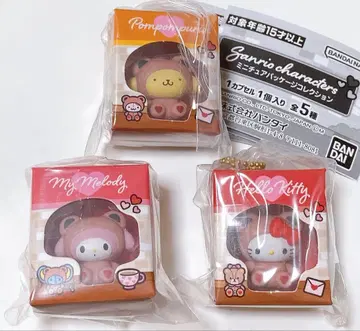산리오 미니어처 패키지 컬렉션 키티 푸딩 마이멜로디 3종