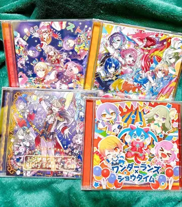 [프로세카] 원더랜즈 x 쇼타임 CD 4장 세트 [원더쇼]