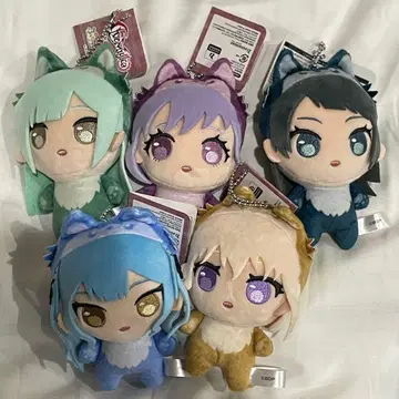 뱅드림 쁘띠슈! Ave Mujica 늑대 ver. 전 5종 세트