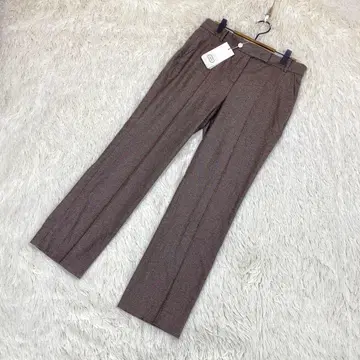 [ AGNONA ] (42) 캐시미어 실크 센터 프레스 슬랙스