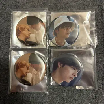 드라마 [ 25시, 아카사카에서 ] 콜라보 카페/캔뱃지 4개 세트 B