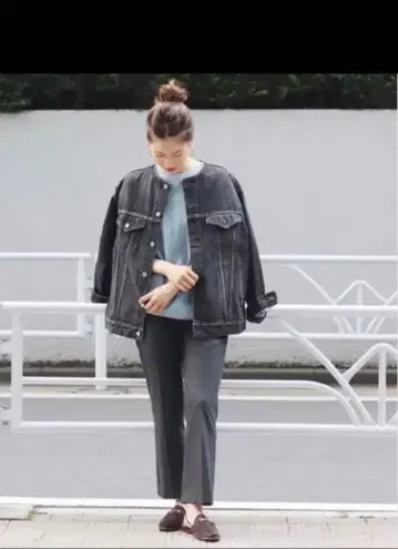 플라주 JANE SMITH Plage 다크 데님 자켓 36