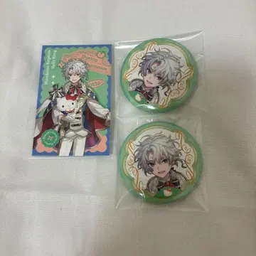 니지산지 산리오 콜라보 캔뱃지 무라쿠모 카게츠 폴라로이드