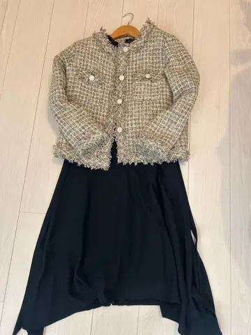 [세레모니 코디] BLUEEAST 자켓 REPLETE 원피스 네이비 M