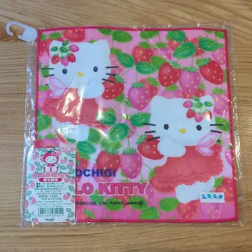 헬로키티 도치기 한정판 타월 레어