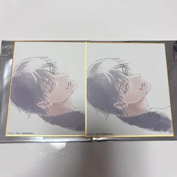 애니메이션 주술회전전 회옥옥절 미니 색지 후시구로 토우지