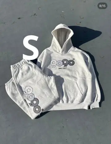 9090 그레이 셋업 팬츠