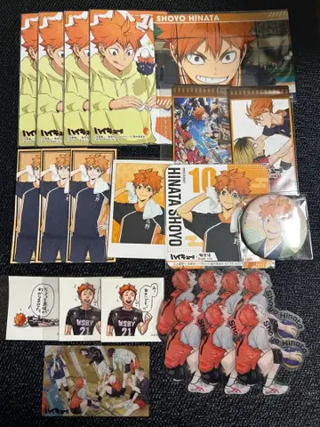 하이큐 캔뱃지 카드 스티커