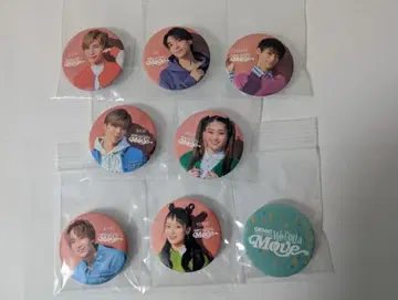 GENIC 캔뱃지 전종 8세트 LIVE HOUSE TOUR 2022