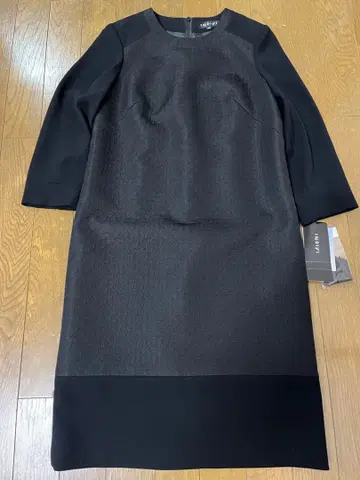 택 포함 INDIVI 도쿄 소와르 원피스 38 블랙 관혼상제