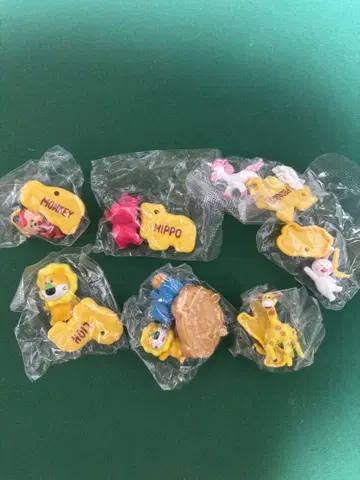 타베코 동물 초코 서프 7종 세트 (시크릿 포함)