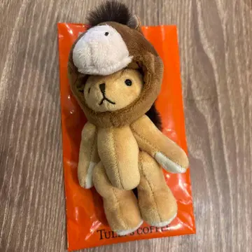 타리즈 커피 봉제 인형 키링 페어 풀