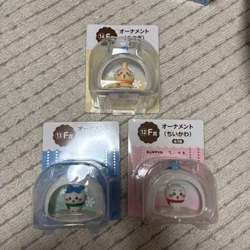 에니마이 복권 치이카와 (먼작귀) 오너먼트 컴프 세트 F상