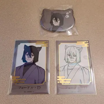 문호 스트레이독스 난자타운 고양이형 캔뱃지 효도르 도스토옙스키