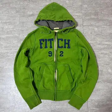 00s y2k 아바클로 지퍼 후드티 후디