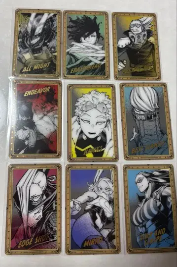 히로아카 원화전 금박 클리어 카드 컬렉션