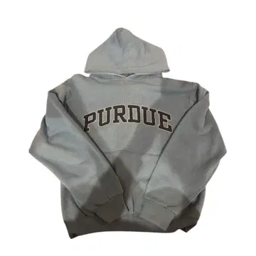 Purdue 스카이블루 후드 부착 후드티