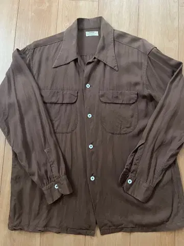 ARROW 40년대 개버딘 셔츠 L 사이즈