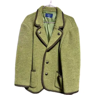 구제 의류 울 디자인 자켓 티롤 자켓