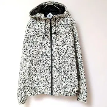 VOLCOM 화이트 계열 집업 자켓 아우터