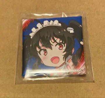 영걸대전 캔뱃지 오니무라 유리 미개봉