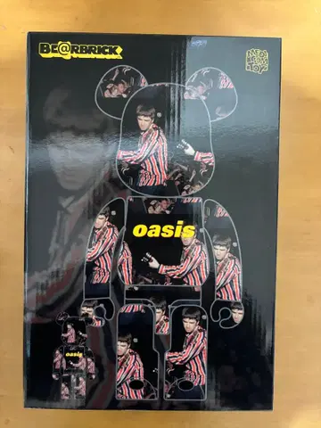 BE@RBRICK Oasis Knebworth 1996 100% 400%