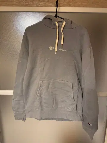 Champion 후드티 스카이블루