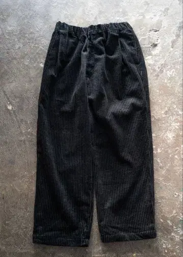 STILL BY HAND 코듀로이 팬츠 46 블랙