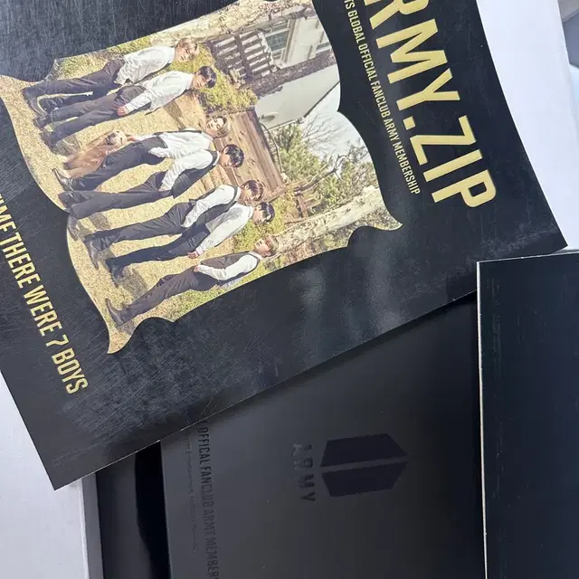 방탄소년단 아미집 ARMY.ZIP 멤버십 세트