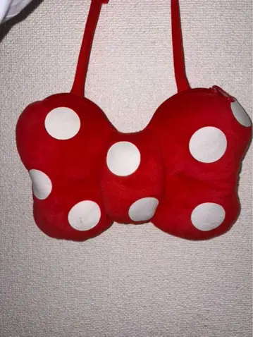 미니 마우스 리본 미니백