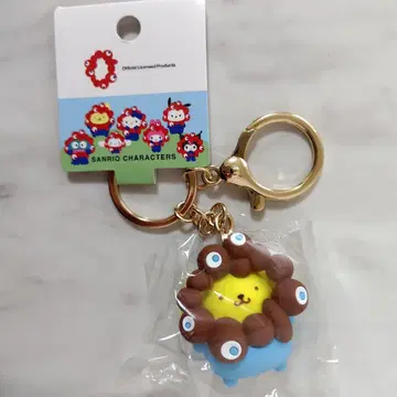 폼폼푸딩 산리오 미야쿠미야쿠 코스프레 파스텔 컬러 키링