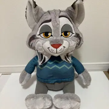 주토피아 2 FukuFuku V-BIG 봉제 인형 파우버트