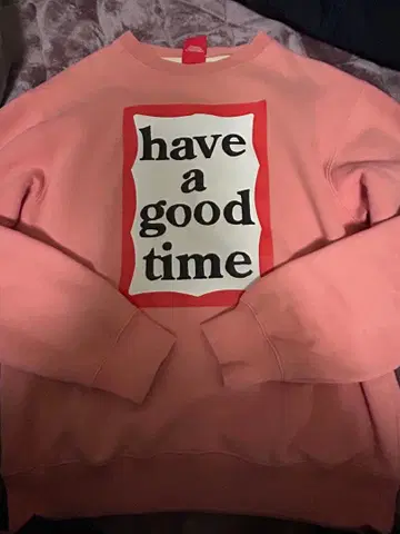 have a good time M 사이즈 맨투맨