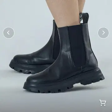 로즈버드 사이드 고어 부츠 39