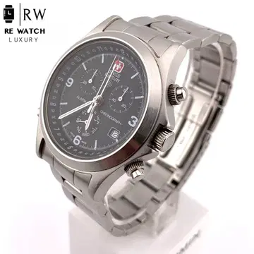 7-4912 SWISS MILITARY 6-579 크로노그래프 손목시계