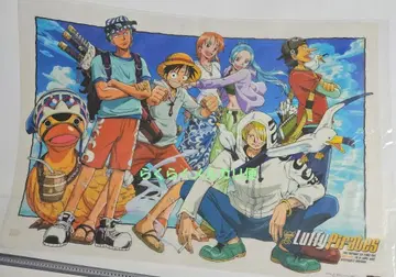 ONE PIECE 클리어 포스터 메루카리 시와리