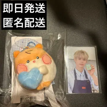 zeroni 비니니 봉제 인형 마그넷 키링 한빈 시그 트레이딩 카드 포함