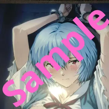 에반게리온 아야나미 레이 A4 포스터 팬 아트