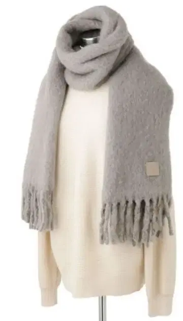 FURLA(훌라) 울 혼방 프린지 머플러