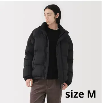 [새상품] 무인양품 경량 다운 포켓터블 자켓 M