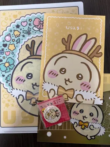 치이카와 (먼작귀) 세븐일레븐 토끼 컴플리트 플랫 케이스