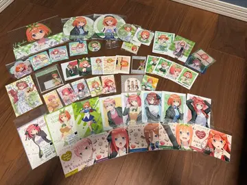 5등분의 신부 여러가지 굿즈 세트