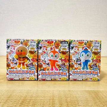 2호빵맨 뮤지엄 카니발 왕국 피규어 3상자 세트