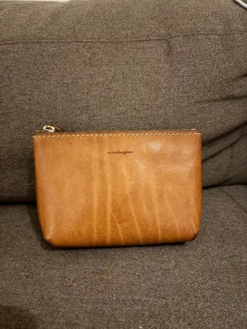 아날로지코 사각 파우치 S 내추럴